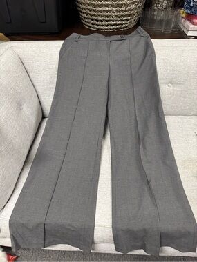 BCBGMaxAzria Gray Tailored Dress Pants